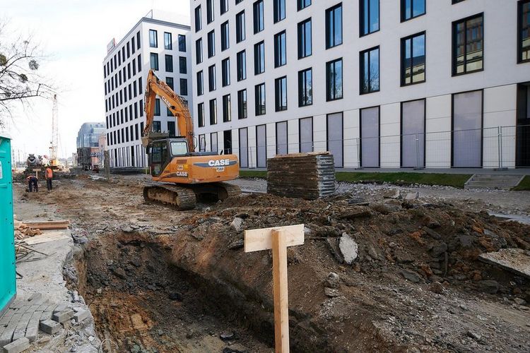  Budujemy podziemną drogę w Nowym Centrum Łodzi , fot. Sebastian Glapiński / UMŁ   