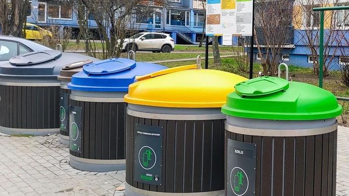 Segregowanie odpadów komunalnych jest obowiązkowe , fot. Paweł Łacheta 