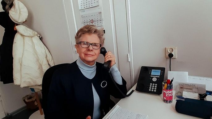 Jak przyznaje Grażyna Jagodzka, seniorka, koordynator Telefonu Życzliwości, dziś, w erze koronawirusa wolontariusze "pracy" mają jeszcze więcej niż dotychczas. 