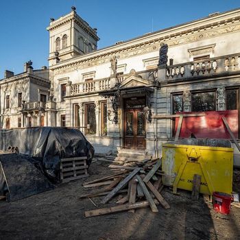 Remont Pałacu Scheiblera , fot. Stefan Brajter / UMŁ 