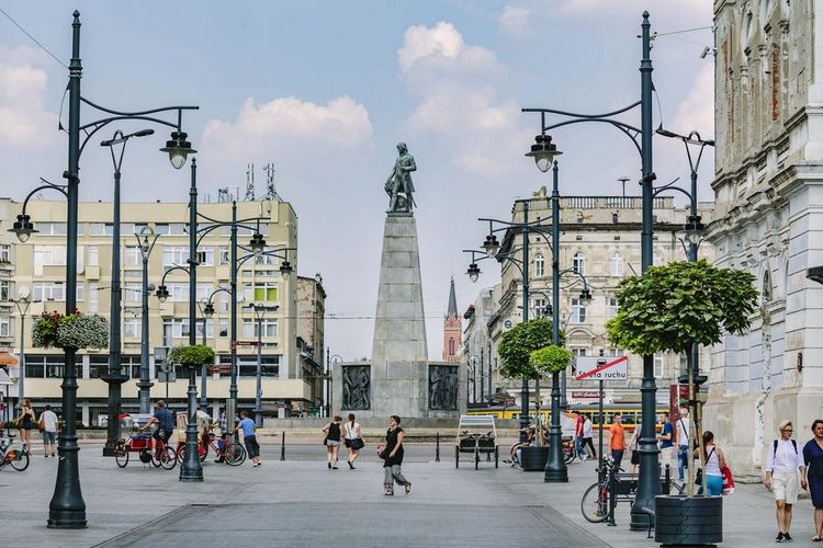 Plac Wolności w Łodzi , fot. z arch. UMŁ   