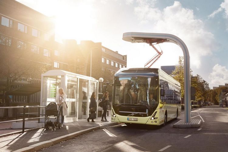 Ekologiczny, bezemisyjny, cichy, szybki i bezpieczny transport to jeden z naszych priorytetów na najbliższe lata., źródło: Vovo Buses  